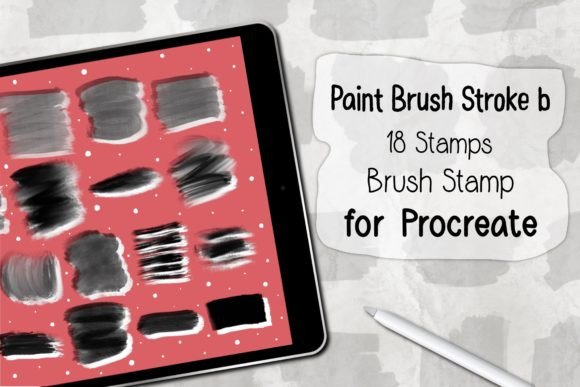 Elevating Digital Artistry: The Strategic Value of Procreate Brush Stamp Brush Stroke B