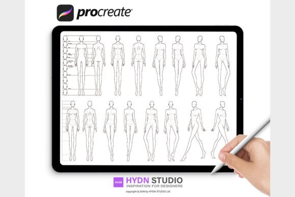 Master Fashion Illustration with 10 Head Poses