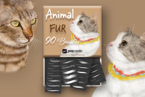 Mastering Realistic Textures: Integrating the Fur Brush Set for Procreate into Your Digital Workflow