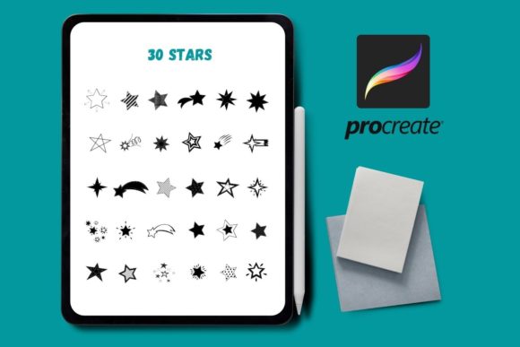 Unlocking Celestial Creativity with Stars Procreate Stamps